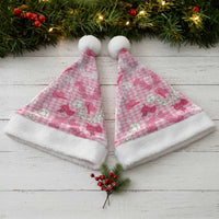 Paniolo Palaka Hawaiian Cowgirl Christmas Santa Hat - Polynesian Pride