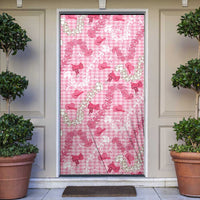 Paniolo Palaka Hawaiian Cowgirl Door Cover - Polynesian Pride