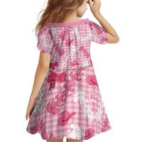 Paniolo Palaka Hawaiian Cowgirl Family Matching Off Shoulder Short Dress and Hawaiian Shirt LT9 - Polynesian Pride