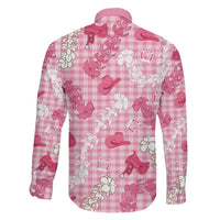 Paniolo Palaka Hawaiian Cowgirl Family Matching Tank Maxi Dress and Hawaiian Shirt LT9 - Polynesian Pride