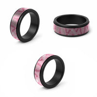 Paniolo Palaka Hawaiian Cowgirl Spinner Ring - Polynesian Pride