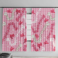 Paniolo Palaka Hawaiian Cowgirl Window Curtain - Polynesian Pride