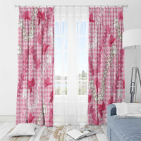 Paniolo Palaka Hawaiian Cowgirl Window Curtain - Polynesian Pride