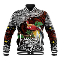 Papua New Guinea Christmas Baseball Jacket - Polynesian Pride