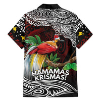 Papua New Guinea Christmas Family Matching Off Shoulder Maxi Dress and Hawaiian Shirt LT9 - Polynesian Pride