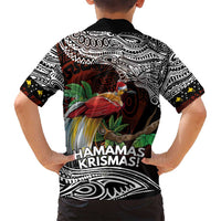 Papua New Guinea Christmas Family Matching Summer Maxi Dress and Hawaiian Shirt LT9 - Polynesian Pride
