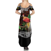 Papua New Guinea Christmas Family Matching Summer Maxi Dress and Hawaiian Shirt LT9 - Polynesian Pride