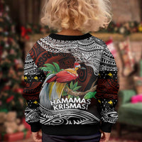 Papua New Guinea Christmas Kid Ugly Christmas Sweater - Polynesian Pride