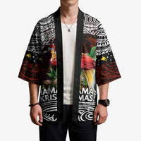 Papua New Guinea Christmas Kimono - Polynesian Pride