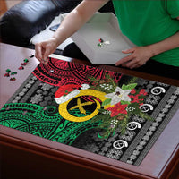 Vanuatu Pig's Tusk Meri Krismas! Puzzle Vanuatuan Ancient Art Spirit - Polynesian Pride