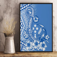 Kosrae Constitution Day Personalised Canvas Wall Art Kusaie Hook Tattoo Special Polynesian Pattern LT9 - Polynesian Pride