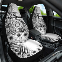 Ia Orana Tahiti Personalised Car Seat Cover French Polynesia Hook Tattoo Special White Color LT9