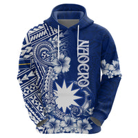 Nauru Independence Personalised Hoodie Naoero Hook Tattoo Special Polynesian Pattern LT9 - Polynesian Pride