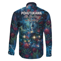 New Zealand Matariki Pohutukawa Family Matching Puletasi and Hawaiian Shirt Te Mauri te Ora LT9 - Polynesian Pride