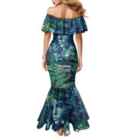 New Zealand Matariki Tupuanuku Mermaid Dress Te W o te Hauhake LT9 - Polynesian Pride