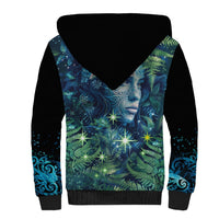 New Zealand Matariki Tupuanuku Sherpa Hoodie Te W o te Hauhake LT9 - Polynesian Pride