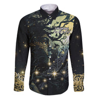 New Zealand Matariki Tupuarangi Family Matching Short Sleeve Bodycon Dress and Hawaiian Shirt Ngā Kai o te Rangi