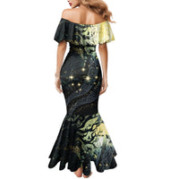 New Zealand Matariki Tupuarangi Mermaid Dress Ng Kai o te Rangi LT9 - Polynesian Pride