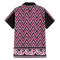 New Zealand Maori Niho Taniwha Hawaiian Shirt Mawhero Mangopare and Puhoro Pattern