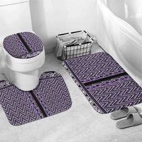 New Zealand Maori Niho Taniwha Bathroom Set Waiporopo Mangopare and Puhoro Pattern - Polynesian Pride