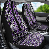 New Zealand Maori Niho Taniwha Car Seat Cover Waiporopo Mangopare and Puhoro Pattern