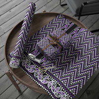 New Zealand Maori Niho Taniwha Wrapping Paper Waiporopo Mangopare and Puhoro Pattern - Polynesian Pride