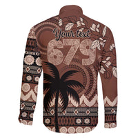 Personalised Bula Fiji 679 Family Matching Mermaid Dress and Hawaiian Shirt Fijian Tagimoucia Masi Tapa Art LT9 - Polynesian Pride