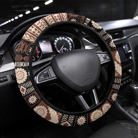 Bula Fiji 679 Steering Wheel Cover Fijian Tagimoucia Masi Tapa Art