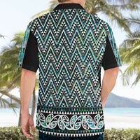 New Zealand Maori Niho Taniwha Hawaiian Shirt Papua Shell - Mangopare Puhoro Pattern LT9 - Polynesian Pride