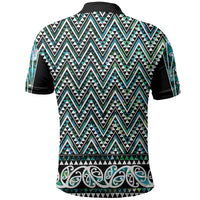 New Zealand Maori Niho Taniwha Polo Shirt Papua Shell - Mangopare Puhoro Pattern LT9 - Polynesian Pride
