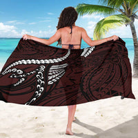 Polynesian Girl Tribal Tattoo Sarong Oxbood Vibe