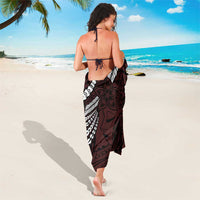 Polynesian Girl Tribal Tattoo Sarong Oxbood Vibe