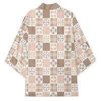 Hawaiian Palaka Quilt Pattern Kimono Hawaii Culture Bird of Paradise Exotic Motif - Polynesian Pride