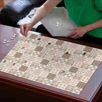 Hawaiian Palaka Quilt Pattern Puzzle Hawaii Culture Bird of Paradise Exotic Motif - Polynesian Pride