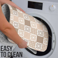 Hawaiian Palaka Quilt Pattern Bathroom Set Hawaii Culture Honu Turtle - Polynesian Pride