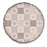 Hawaiian Palaka Quilt Pattern Spare Tire Cover Hawaii Culture Pineapple - Polynesian Pride