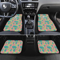 Seamless Hawaiian Quilt Pattern Car Mats Hawaii Culture Palm Leaf Tropical - Polynesian Pride