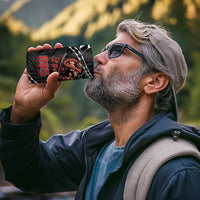 Samoan Pride Polynesian Tribal Warrior 4 in 1 Can Cooler Tumbler 685 Samoa Mo Samoa