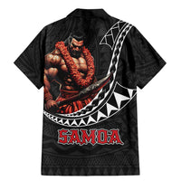Samoan Pride Polynesian Tribal Warrior Family Matching Mermaid Dress and Hawaiian Shirt 685 Samoa Mo Samoa