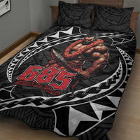 Samoan Pride Polynesian Tribal Warrior Quilt Bed Set 685 Samoa Mo Samoa