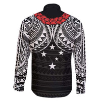 Samoan Tanoa Kava Bowl Ula Fala Family Matching Off Shoulder Maxi Dress and Hawaiian Shirt Polynesian Tribal Vibe LT9 - Polynesian Pride