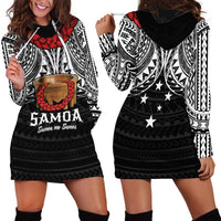 Samoan Tanoa Kava Bowl Ula Fala Hoodie Dress Polynesian Tribal Vibe