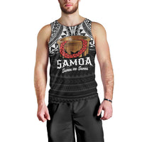 Samoan Tanoa Kava Bowl Ula Fala Men Tank Top Polynesian Tribal Vibe