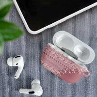 Fiji Marau na Kerisimasi AirPods Case Dusty Rose Tagimoucia Tapa Masi Tribal - Polynesian Pride