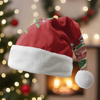 Fiji Marau na Kerisimasi Christmas Santa Hat Red Tagimoucia Tapa Masi Tribal - Polynesian Pride
