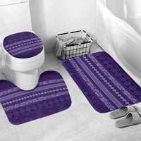 Fiji Marau na Kerisimasi Bathroom Set Purple Tapa Masi Inspired Christmas - Polynesian Pride