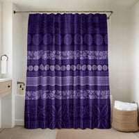 Fiji Marau na Kerisimasi Bathroom Set Purple Tapa Masi Inspired Christmas - Polynesian Pride