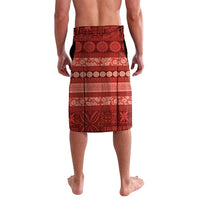 Fiji Marau na Kerisimasi Lavalava Red Tapa Masi Inspired Christmas - Polynesian Pride