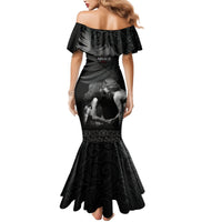 New Zealand Mother's Day Mermaid Dress Maori Hongi Aroha Ahau Ki A Koe Mama LT9 - Polynesian Pride