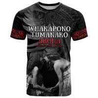 New Zealand Mother's Day T Shirt Maori Hongi Aroha Ahau Ki A Koe Mama